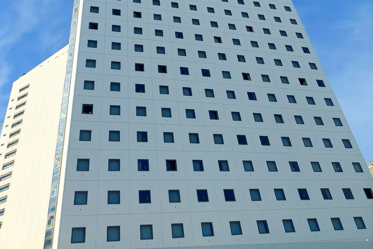 Building facade in Casablanca